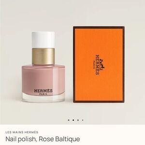 NEW IN BOX Hermes Rose Baltique nail polish